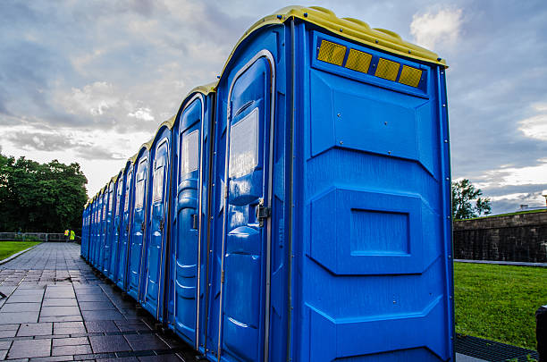 Porta potty delivery and setup in Upland, PA